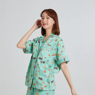 ชุดนอน sliptosleep - Doggy Shorts Set