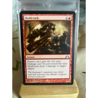 การ์ด MTG Skullcrack Red Magic the gathering EDH รุ่น GTC สภาพ Nm