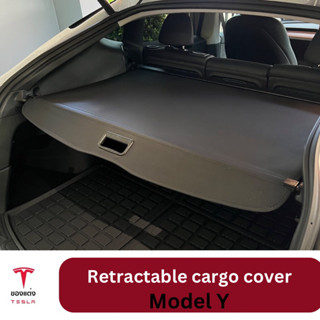 ที่ปิดสัมภาระ retractable cargo cover สำหรับ-Tesla Model Y(พร้อมส่ง)