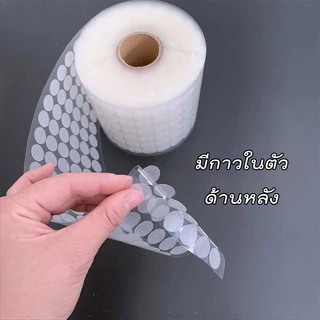 พร้อมส่ง 🔥 ตีนตุ๊กแก วงกลม ทำงานฝีมือ ทำสื่อการสอน งานDIY มีกาวในตัว ขนาด 1 / 1.5 / 2 / 2.5 / 3 ซม.