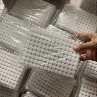 พร้อมส่ง 🔥 ตีนตุ๊กแก วงกลม ทำงานฝีมือ ทำสื่อการสอน งานDIY มีกาวในตัว ขนาด 1 / 1.5 / 2 / 2.5 / 3 ซม.