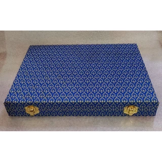 กล่องใส่พระกันกลิ้งกล่องรองฟองนำ้สูงขนาด20*29*4เซน กล่องใส่พระ ใส่เหรียญ งานไม้MDF sหุ้มหนังแบบต่างๆ