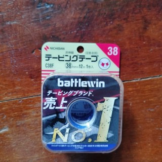 เทปสำหรับล็อคข้อต่อ (ไม่ยืด) NICHIBAN Battlewin No.1 ขนาด 38mm x12m