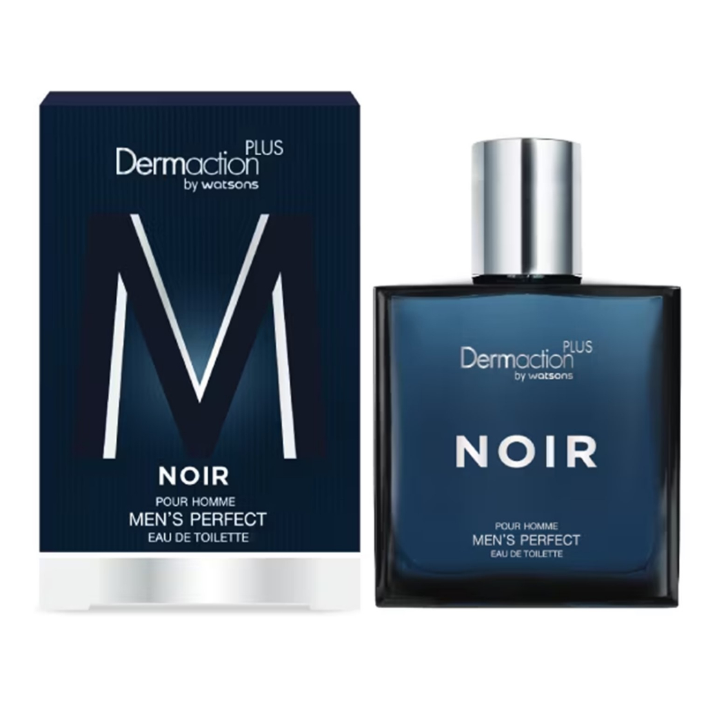 Dermaction Plus by Watsons NOIR Pour Homme Men’s Perfect Eau De Toilette 50ml น้ำหอมสำหรับผู้ชายกลิ่