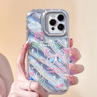 💎จัดส่งภายใน24ชม💎เคสไอโฟน สำหรับ for iPhone 11 13 14 Soft Case 12 Pro Max case แฟชั่น ป้องกันการตก เคสโทรศัพท์