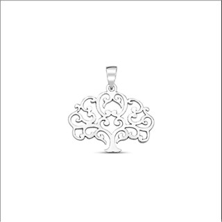 Silver Filigree Tree of Life Pendant/จี้เงินลวดลายต้นไม้แห่งชีวิต