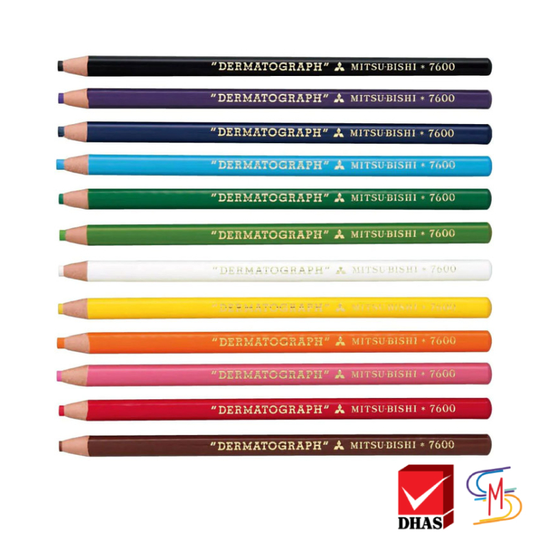 #ดินสอเขียนกระจก
#MitsubishiPencil
#7600
#ดินสอเนื้อดี
#เขียนลบง่าย