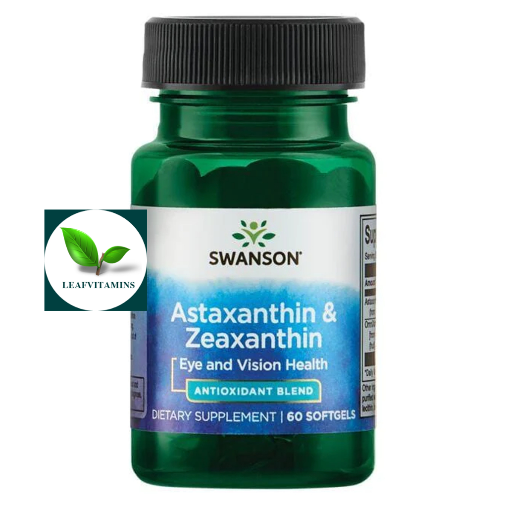 Swanson Ultra Astaxanthin & Zeaxanthin / 60 Softgels