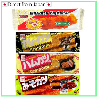 BIG KATSU　japanese snacks (BIGKATSU/Big cutlet, curry cutlet, ham cutlet, miso cutlet）【direct japan】