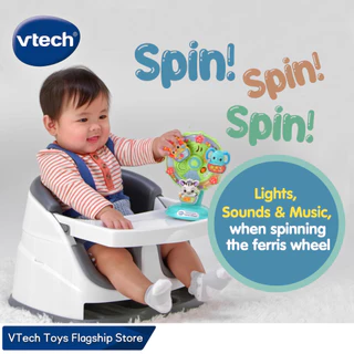 Vtech Official Store High Chair Spin Discover Ferris Wheel Baby Toys 6-36 months ชุดของเล่นชิงช้าสวรรค์ ของเล่นเด็ก