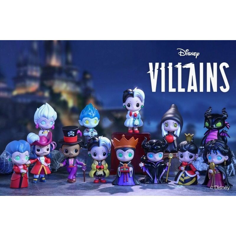 📍พรีออเดอร์📍[ยกเซต] Popmart Disney Villains😈กล่องจุ่มดิสนีย์ วายร้าย