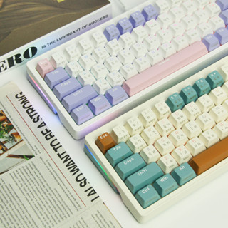 Zifriend ZA68 Mechanical Keyboard 68ปุ่ม คีย์บอร์ดไร้สาย คีย์บอร์ดเกมมิ่ง ไฟRGB23โหมด