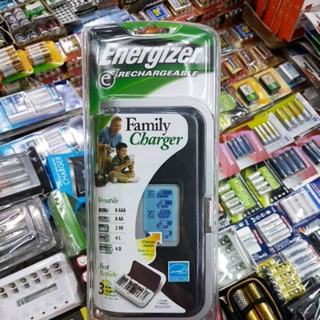 เครื่องชาร์จ Energizer Family Charger รองรับถ่าน AA, AAA, C, D, 9V ของแท้ แพคนำเข้า