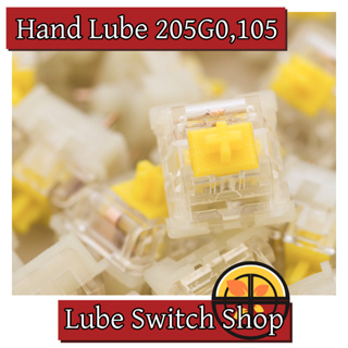 KTT Custard Milky Yellow – 45,70 ชิ้น ลูปแล้ว Lubed Linear Switch