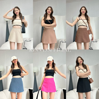 Everyday skirt กระโปรงกางเกงผู้หญิงเอวสูง ด้านหลังเป็นกางเกง