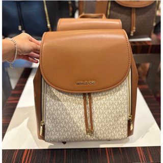 พร้อมส่ง 🇺🇸แท้ 💯% Michael Kors Phoebe Medium Flap Drawstring Backpack Color Variations