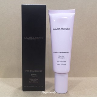 Laura Mercier Pure Canvas Primer  Blurring Floutant 50ml. ไพรเมอร์สูตร Blurring Floutant ช่วยควบคุมความมัน