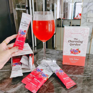 *เจลลี่ ไฟเบอร์ Jelly Fiber The Charming Garden 1 กล่อง มี 5 ซอง