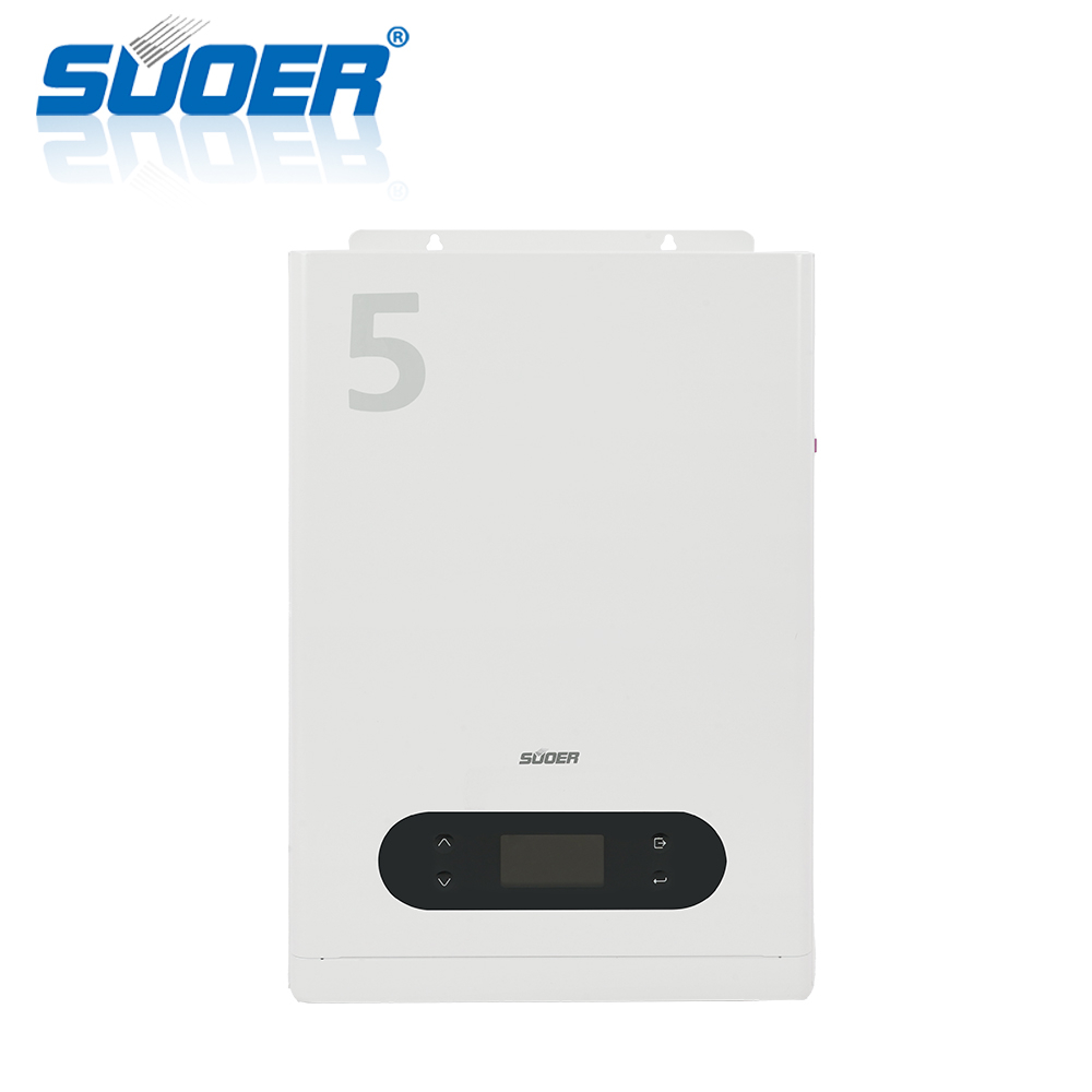Suoer ระบบไฮโวลท์ 5000W VMS-III-5K-48V ไฮบริดอินเวอร์เตอร์ 48V MPPT 80A Hybrid Inverter รองรับแบตลิเ