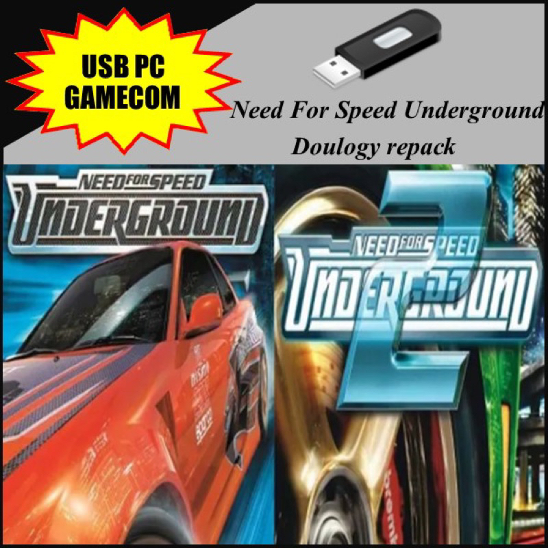 เกมส์คอม-Need For Speed Underground Doulogy Repack