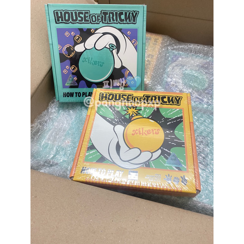 พร้อมส่ง xikers 2ND MINI ALBUM [HOUSE OF TRICKY : HOW TO PLAY]