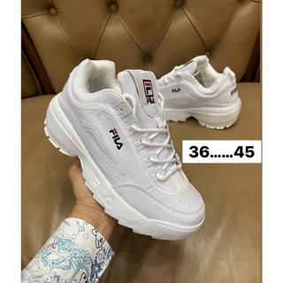 Fila รองเท้าาผ้าใบผูกเชือก