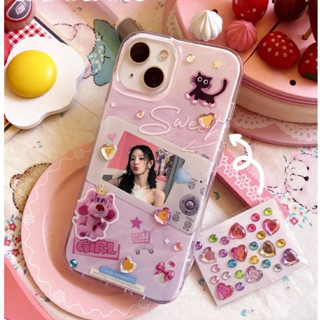 Bugbox pink frame photo phone case เคสไอโฟนสีชมพูใส่รูปได้