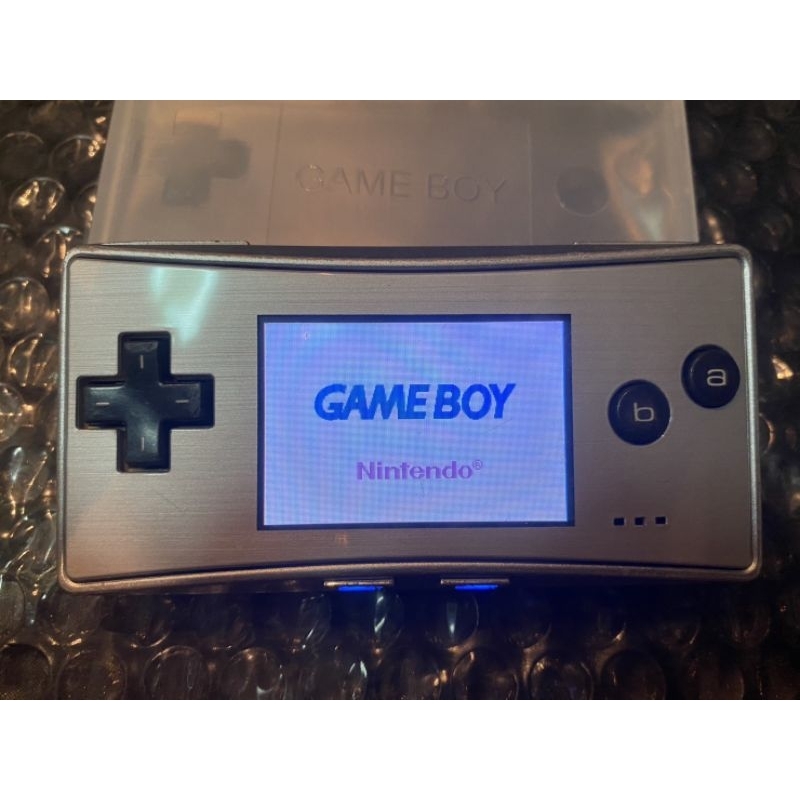 Nintendo Game Boy Micro เกมบอยไมโคร สีเงิน #GBA#GBM#GAMEBOY