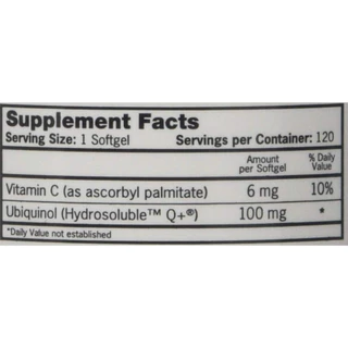 QUNOL Mega CoQ10 – Ubiquinol 100 mg, 120 เม็ด บำรุงหัวใจและหลอดเลือด