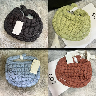 (พร้อมส่ง) กระเป๋า Cos quilted mini bag สี Black/Light blue/Avocado/Pink moroccan ของแท้100%