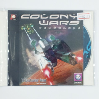 [00113] COLONY WARS : VENGEANCE (US) แผ่นเกมก็อปปี้ PS1 แผ่นเกมปั๊มโรงงาน มือสองสภาพดี