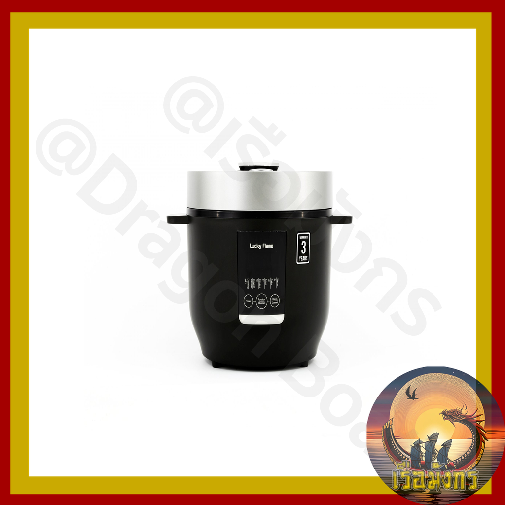 หม้อหุงข้าวไฟฟ้าดิจิตอล Lucky Flame LRE-10D6 6 ฟังก์ชั่นหุงข้าวอัจฉริยะ ความจุ 1 ลิตร