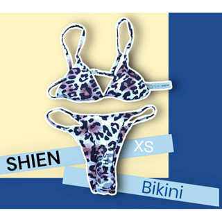 Bikini ลายเสือ งานSHIEN มือ1 (XS-S)