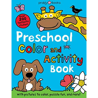 Asia Books หนังสือภาษาอังกฤษ PRESCHOOL COLOR &amp; ACTIVITY BOOK