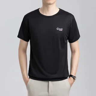 ส่งเร็ว เสื้อยืดกีฬาแขนสั้นผู้ชายผ้าดีใส่สบายไม่ร้อน