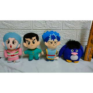 ตุ๊กตา คนเก่งฟ้าประทาน  Yu Yu Hakusho (ได้4รายการตามภาพ) สินค้าเป็นมือ2 จากโกดังญี่ป่น