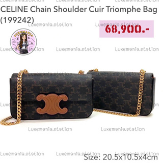 👜: New!! Celine Triomphe Shoulder Bag ‼️ก่อนกดสั่งรบกวนทักมาเช็คสต๊อคก่อนนะคะ‼️ bc