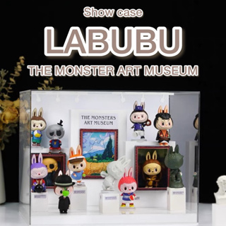 ตู้โชว์ LABUBU THE MONSTER ART MUSEUM 🖼️🎨 กล่องอคิลิค พร้อมอุปกรณ์ประกอบฉาก