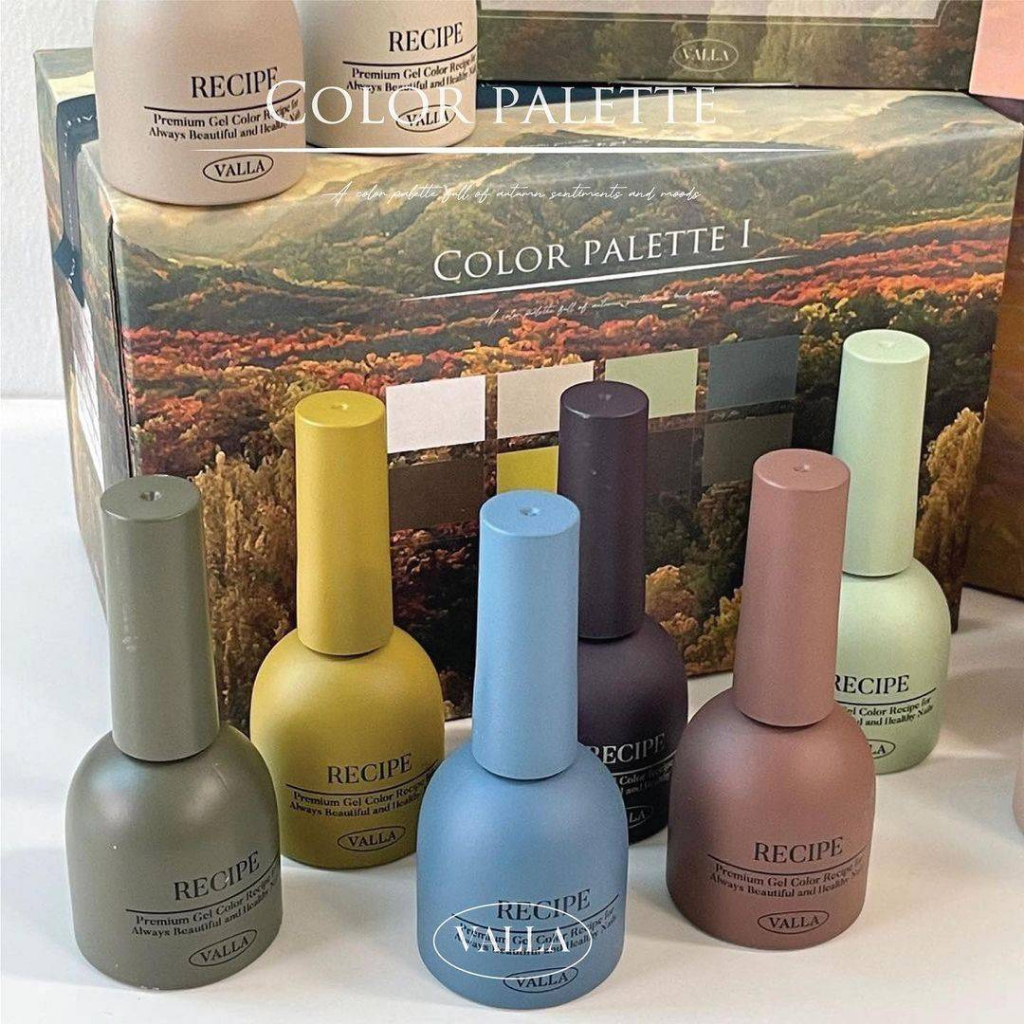 แยกขาย สีเจลเกาหลี รหัส#VS03 'Pink Soup' Recipe collection Valla Korea ของแท้นำเข้าตรงจากเกาหลี🇰🇷พร้อมส่ง