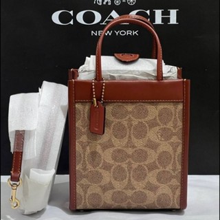 Coach Mini Cashin Tote งาน shop พร้อมถุงผ้า