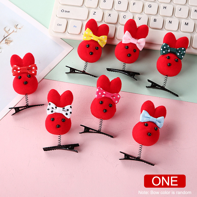COD❤️พร้อมส่ง-กิ๊บติดผมตุ๊กตาน่ารักขนฟูความคิดสร้างสรรค์ใหญ่เป็ดเหลืองสัตว์นิ่มเด็กเครื่องประดับผม-a.one
