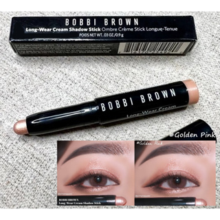 ✨ BOBBI BROWN Mini Long-Wear Cream Shadow Stick  สี  𝙂𝙤𝙡𝙙𝙚𝙣 𝙋𝙞𝙣𝙠