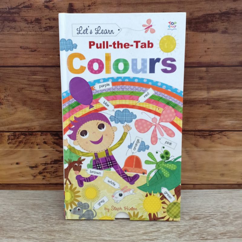 #มือสอง Pull the tab Colours. (Boardbook)