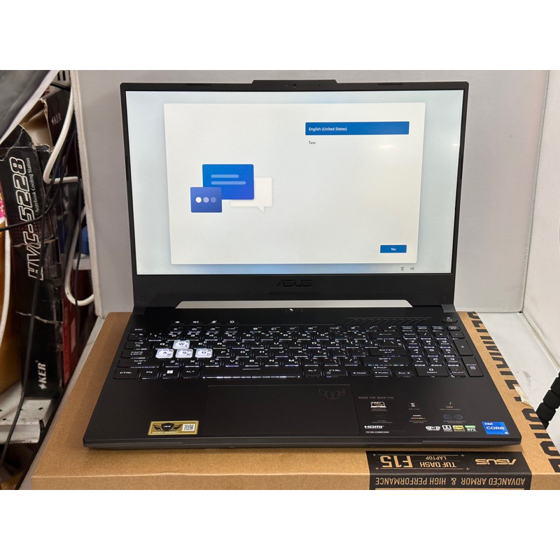 มือ 1 Asus TUF GTX 3050Ti intel Gen 12 Gaming Dash CD F15 FX517ZC (NB0992)