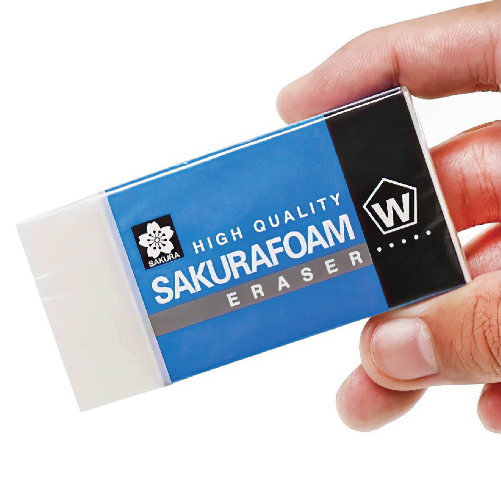 SAKURA ยางลบ FOAM SAKURA XRFW ยางลบโฟม ลบสะอาดเหมือนใหม่ - รูปที่ 2