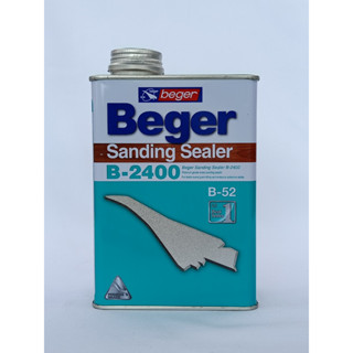 Beger วู๊ดซีลเลอร์รองพื้นไม้อุดร่องเสี้ยน B2400 ปริมาณ ¼ แกลลอน (0.946ลิตร)