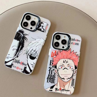 🎁ส่งของขวัญ🎁เคสไอโฟนอนิเมะ Jujutsu Kaisen เคสไอโฟน14Pro max Gojo Satoru เคส for iPhone 14 13 12 11 13Pro max 12Pro Case