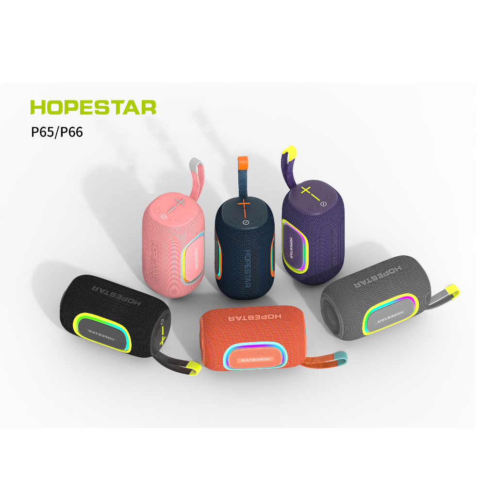 ลำโพงบลูทธู Hopestar P65  ลำโพง2ดอก 20W  แบบพกพา มีไฟ เสียงดี พร้อมฟังชั่นเชื่อมต่อสองตัว ของแท้100% - รูปที่ 2