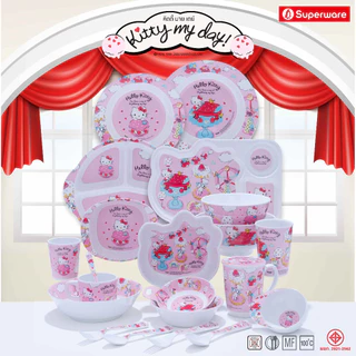 Srithai Melamine เมลามีน KITTY MY DAY