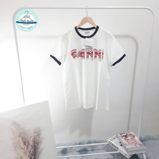 พร้อมส่งค่ะ 🌈เสื้อยืด GANNI งานValen Basic Store สกรีนสวยลายน่ารักค่ะ♥️